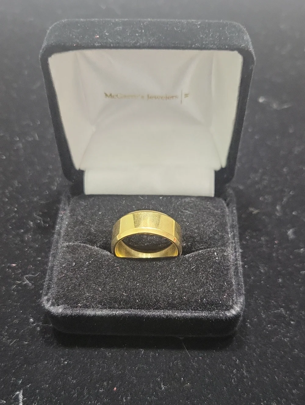Gold Toned Fashion Jewerly Wedding Ring